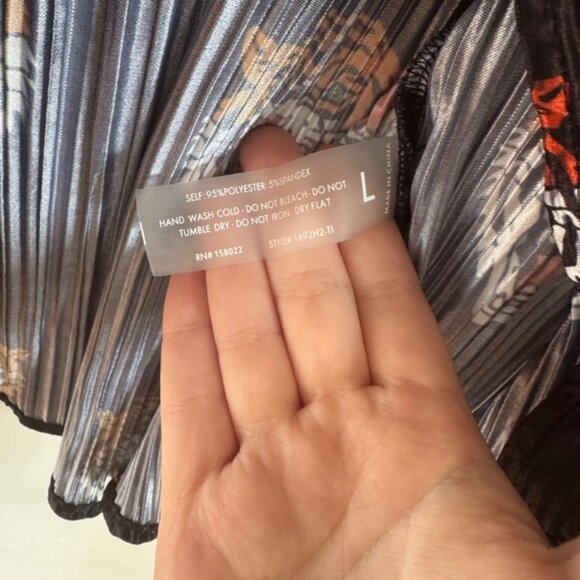 Dressed in Lala Plisse Tiger Set sz L - Picture 5 of 5